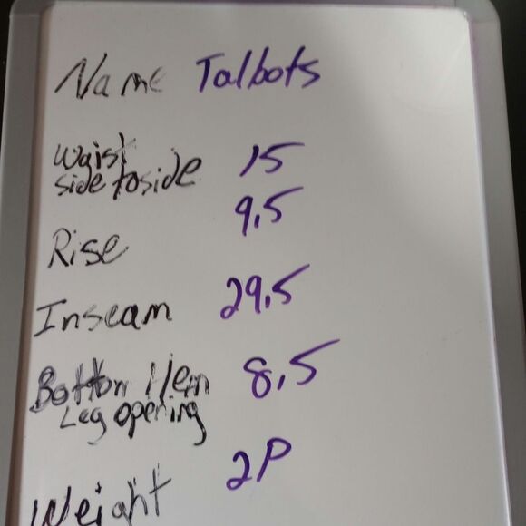 Talbots‎ Jeans Ladies 4 Firm Dark Wash Bootcut - Picture 7 of 7